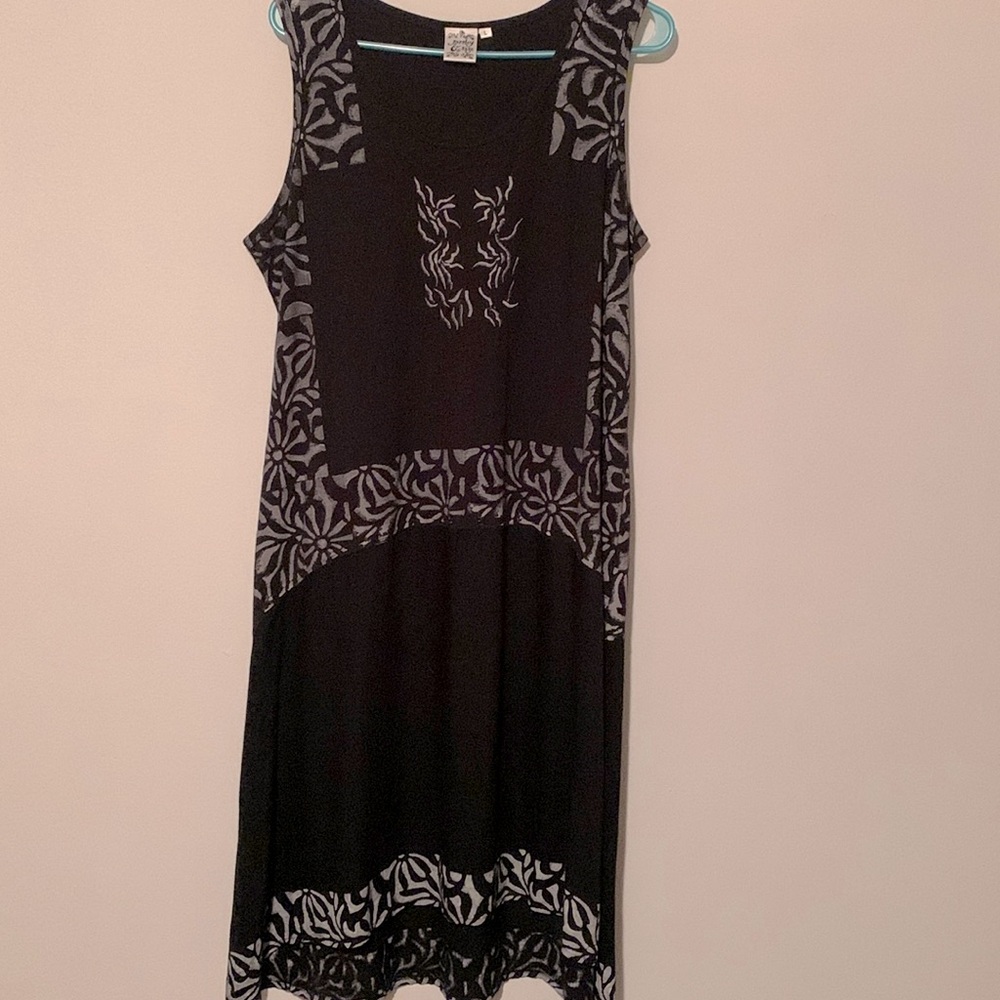 010 Parsley and SageEmbroidered and printed Maxi Dress